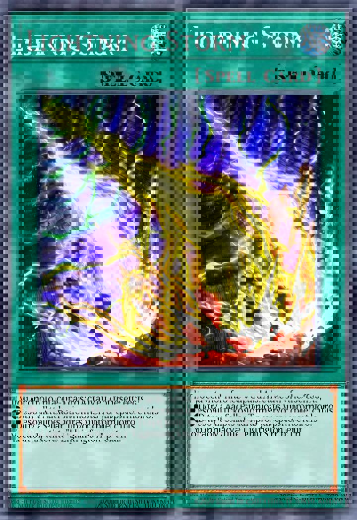 Lightning Storm (V.1 - Ultra Rare)