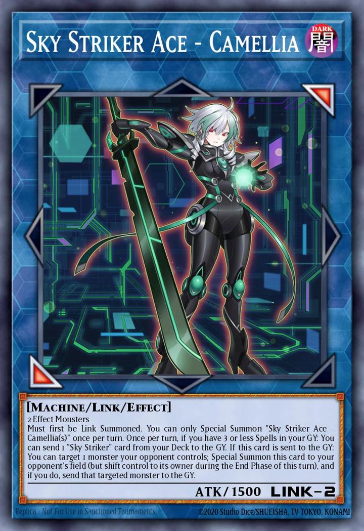 Sky Striker Ace - Camellia (V.1 - Ultra Rare)