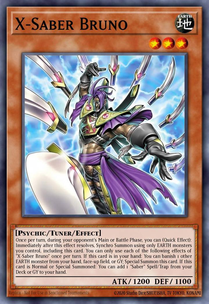 X-Saber Bruno (V.1 - Common)