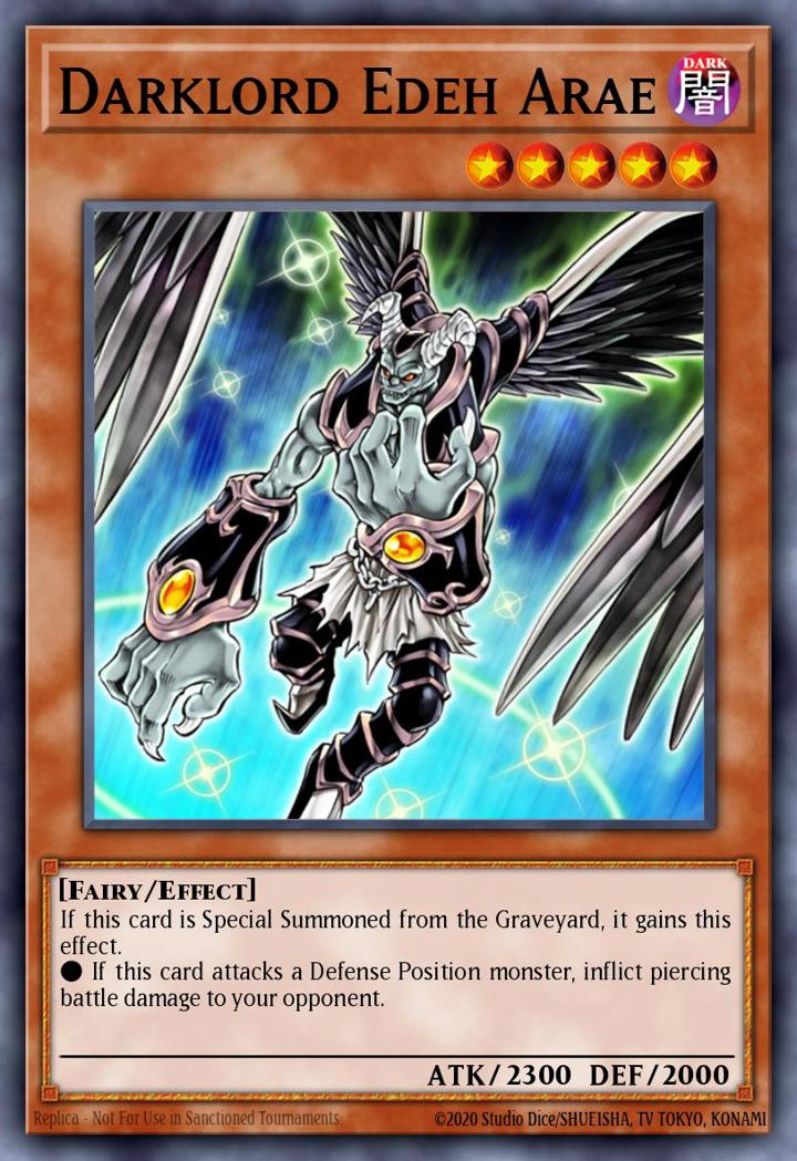 Darklord Edeh Arae Single: Yu-Gi-Oh! Legendary Collection 2: The Duel Academy Years Einzelkarte