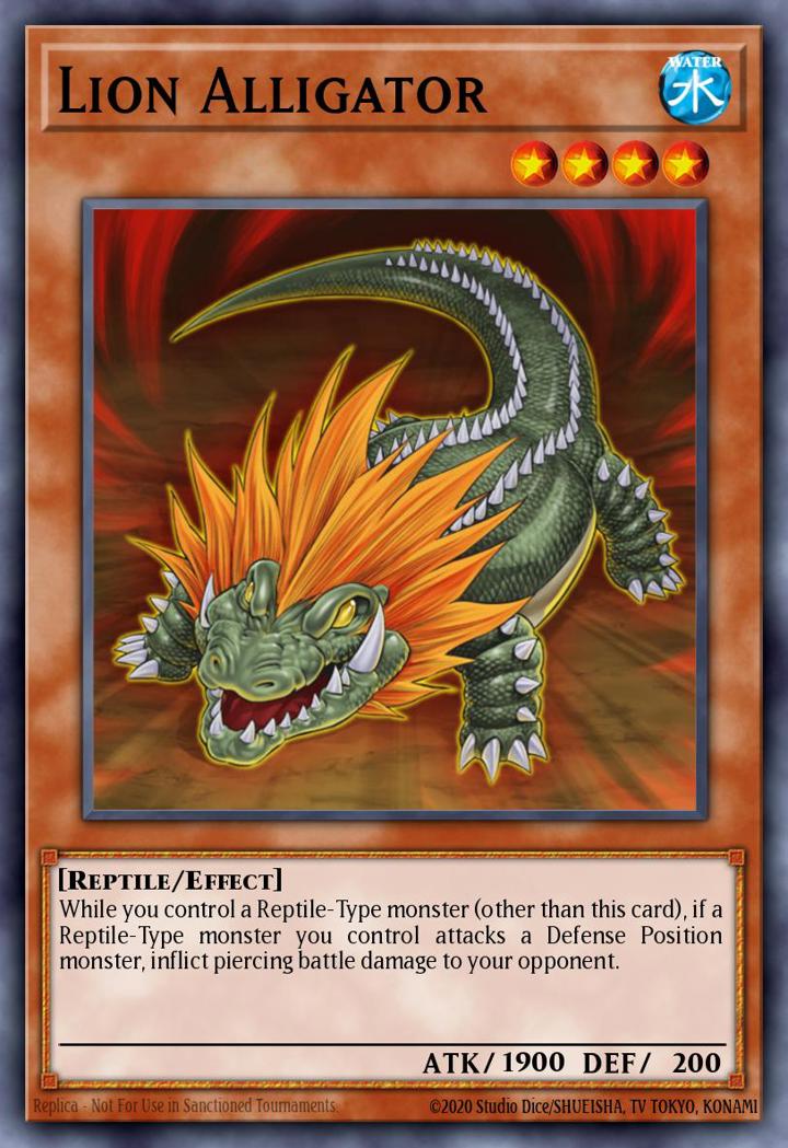 Lion Alligator Single: Yu-Gi-Oh! Legendary Collection 2: The Duel Academy Years Einzelkarte