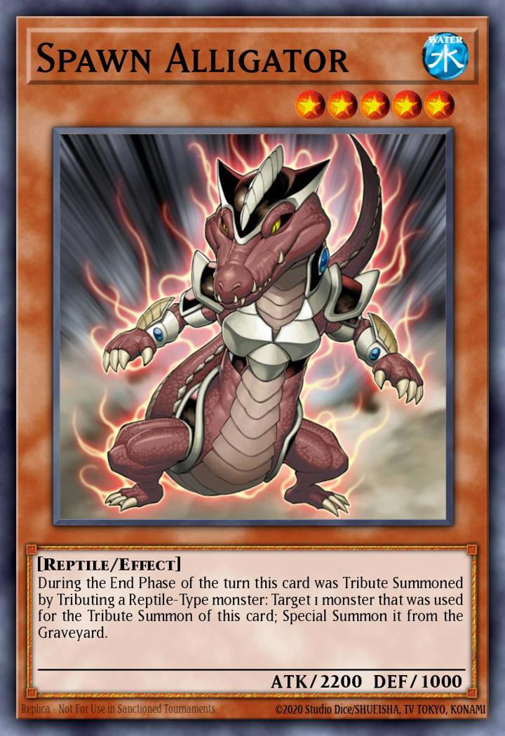 Spawn Alligator Single: Yu-Gi-Oh! Legendary Collection 2: The Duel Academy Years Einzelkarte
