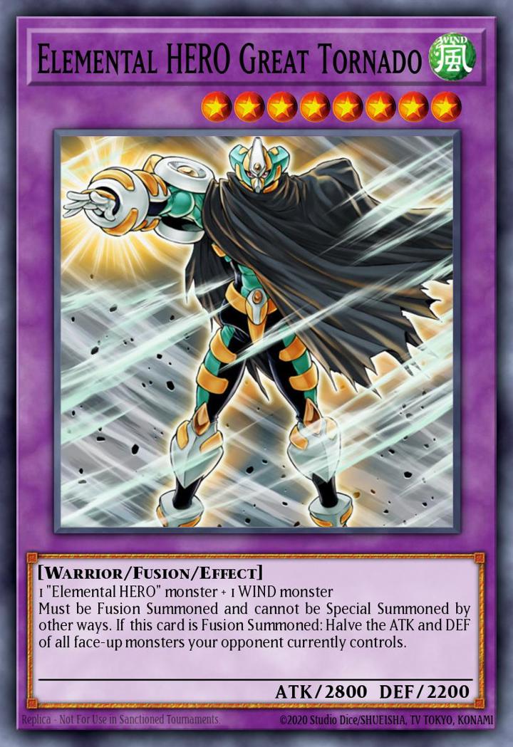 Elemental HERO Great Tornado Single: Yu-Gi-Oh! Legendary Collection 2: The Duel Academy Years Einzelkarte