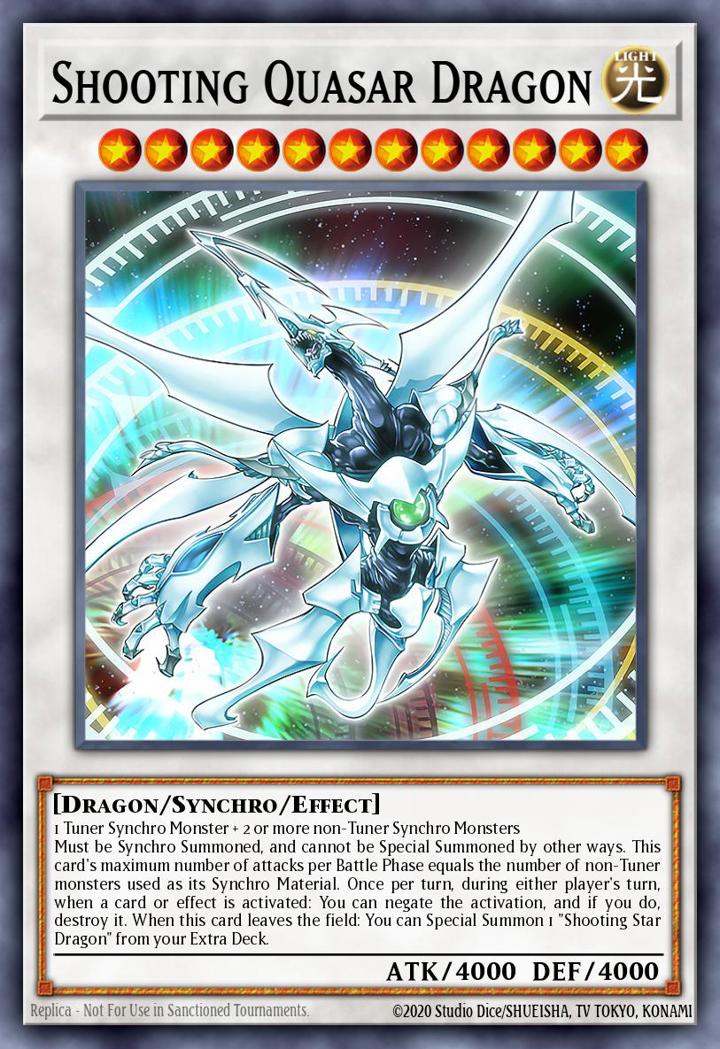 Shooting Quasar Dragon Single: Yu-Gi-Oh! Legendary Collection 5D's Einzelkarte