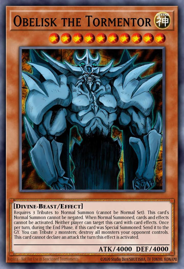 Obelisk the Tormentor (V.1 - Ultra Rare)