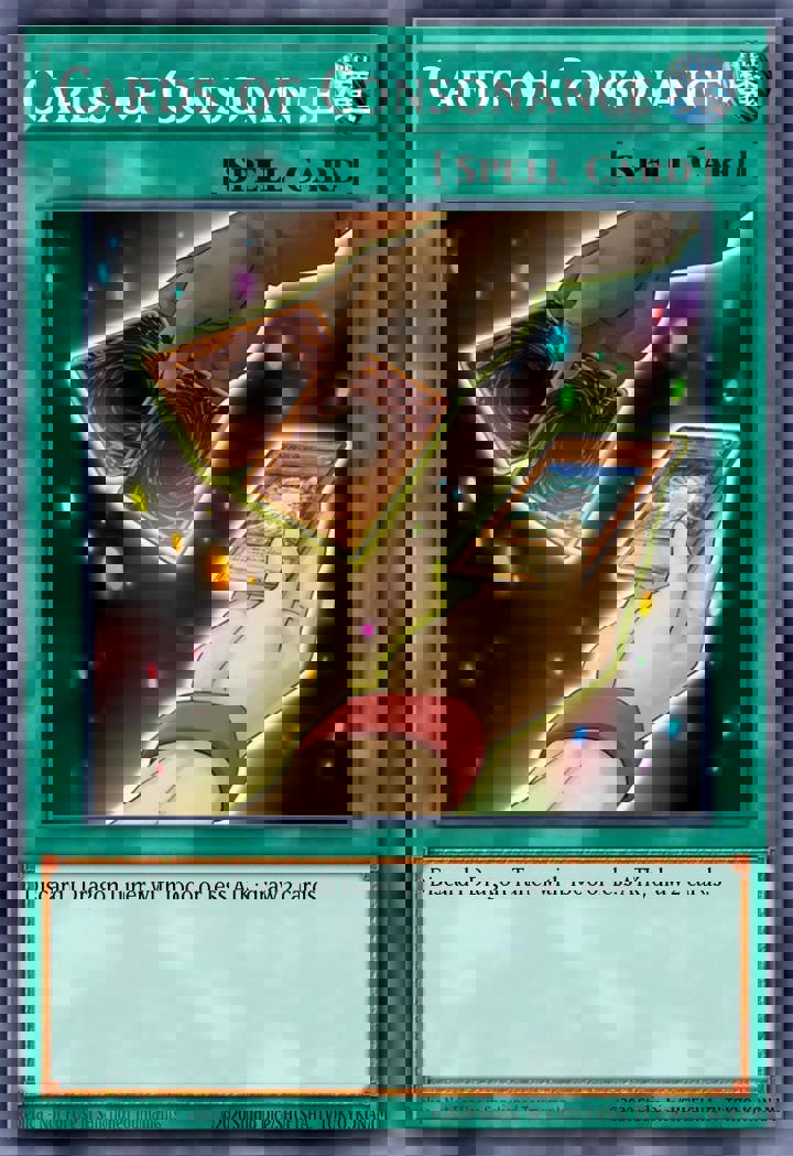Cards of Consonance