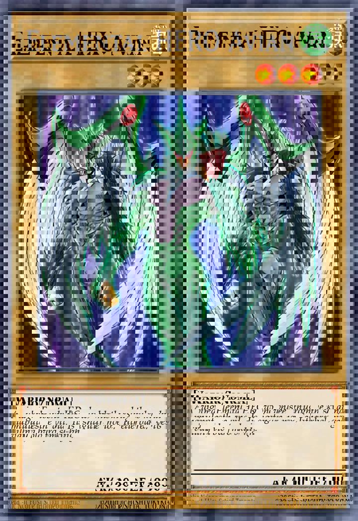 Elemental HERO Avian (V.2 - Secret Rare)