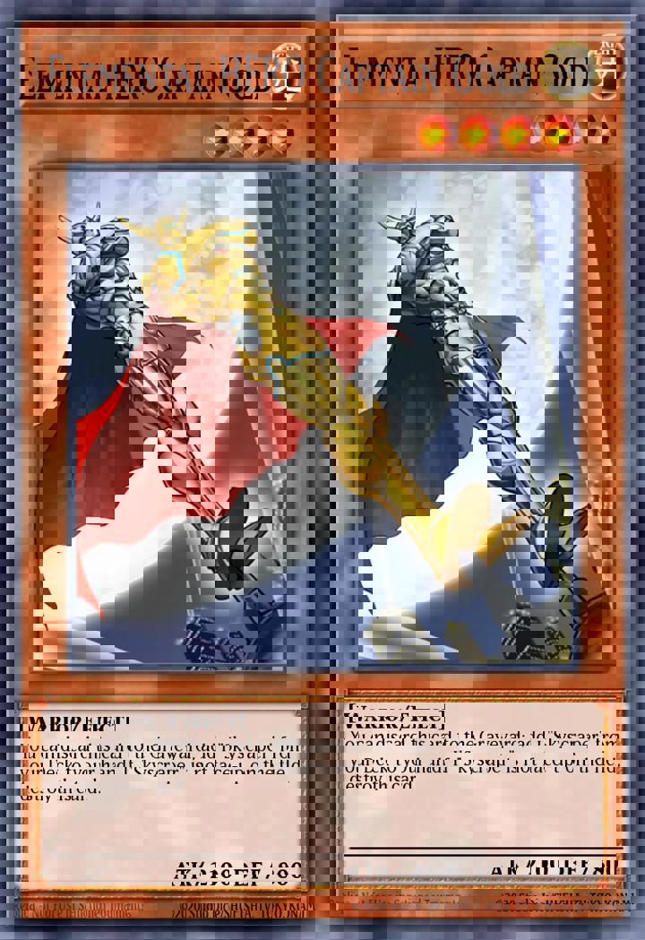 Elemental HERO Captain Gold