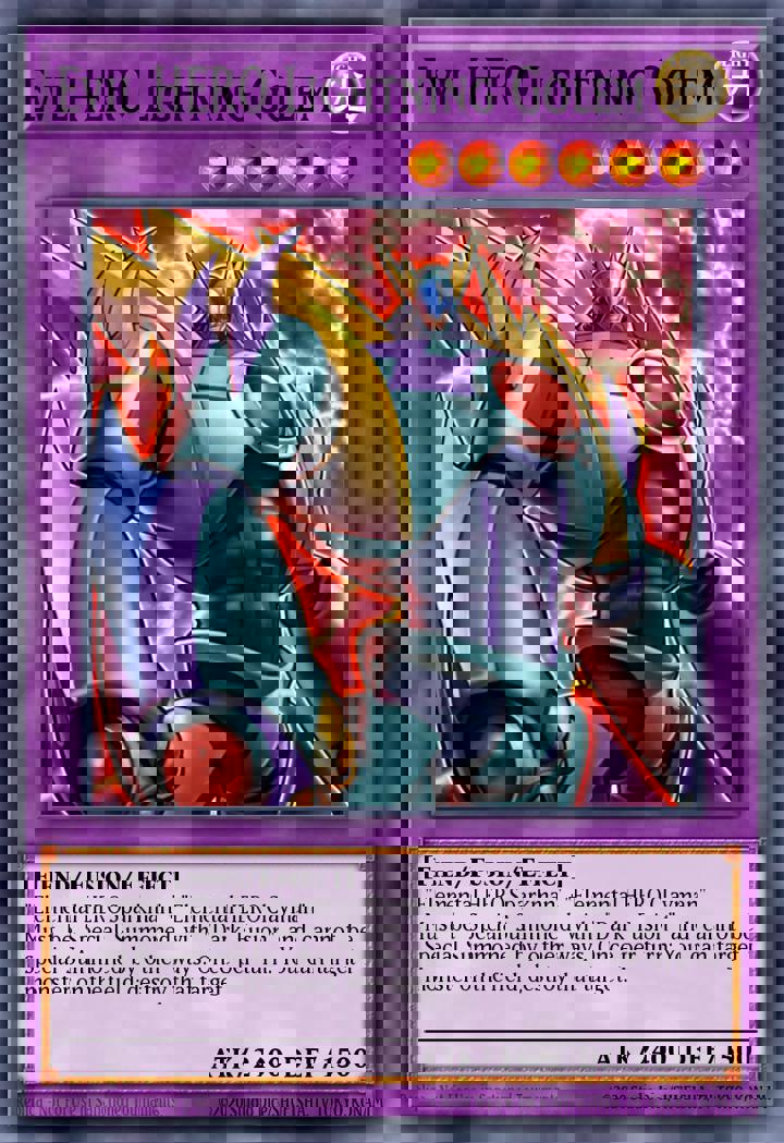 Evil HERO Lightning Golem
