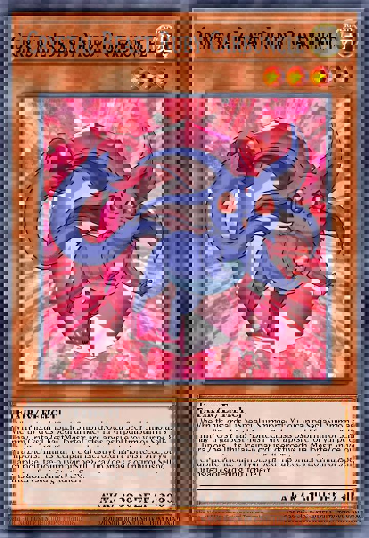 Crystal Beast Ruby Carbuncle