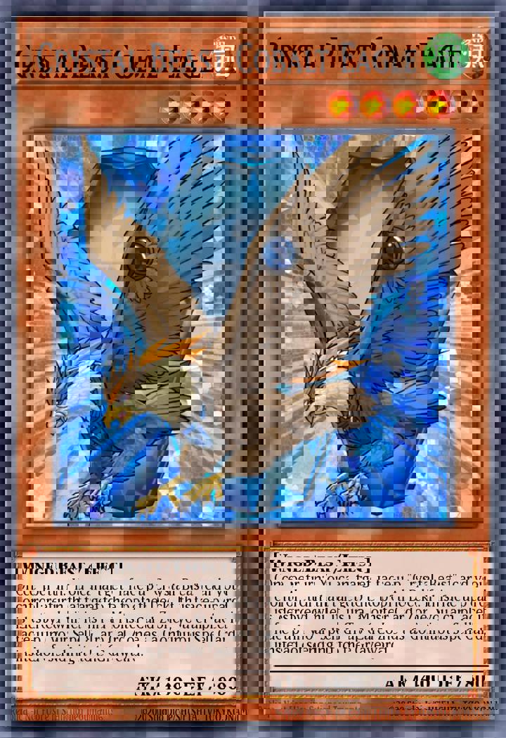 Crystal Beast Cobalt Eagle