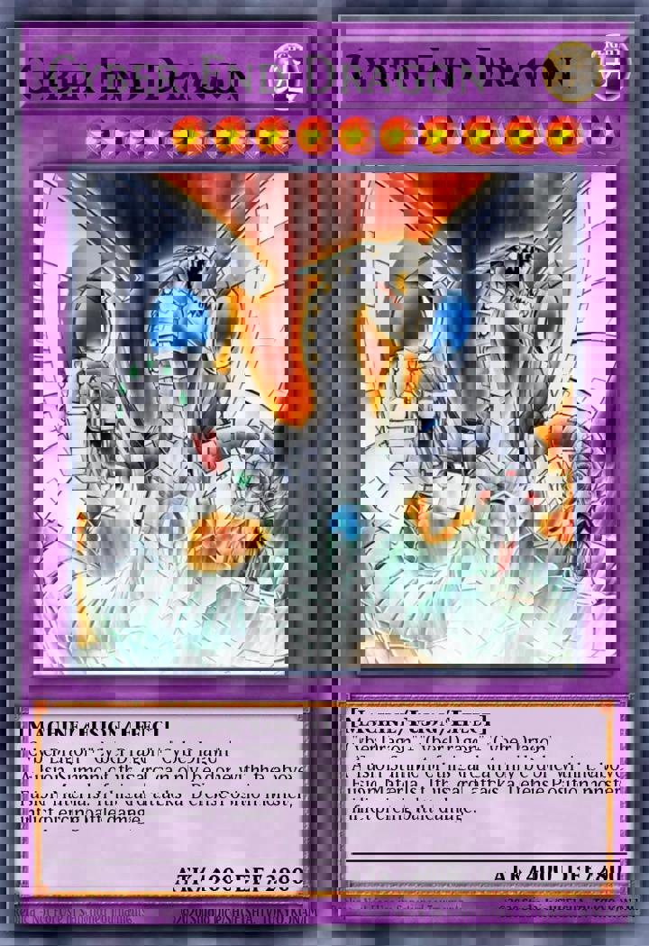 Cyber End Dragon (V.1 - Secret Rare)
