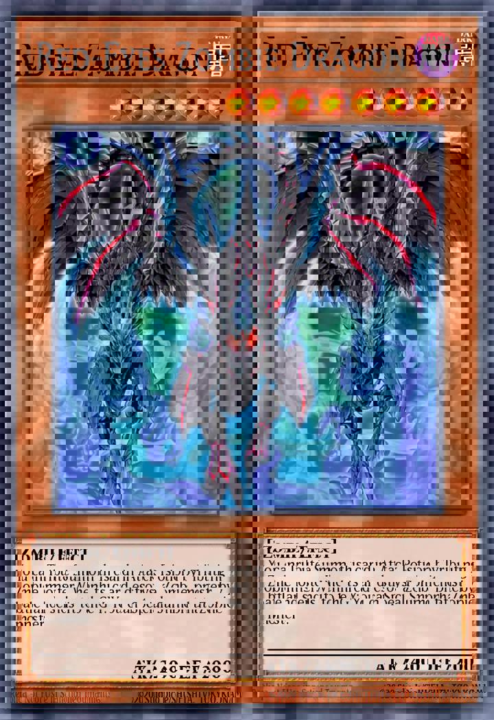 Red-Eyes Zombie Dragon
