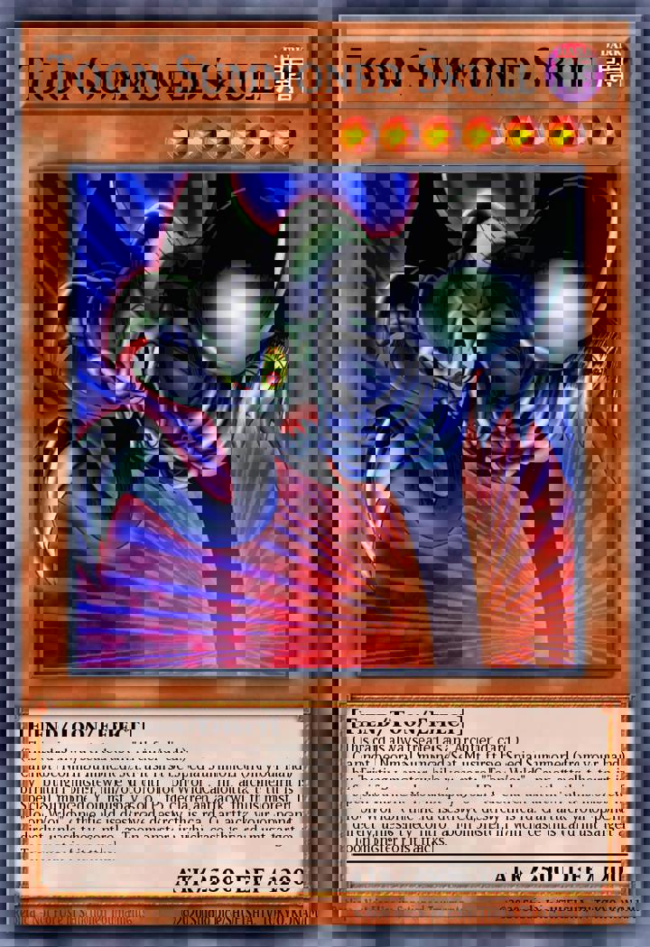 Toon Summoned Skull