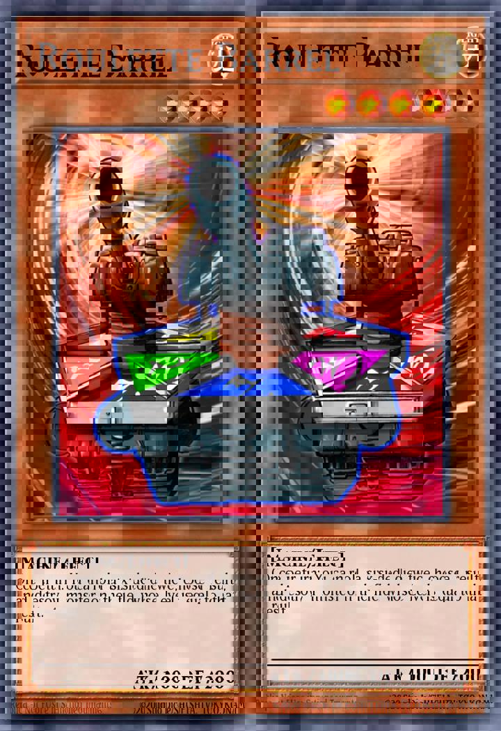 Roulette Barrel