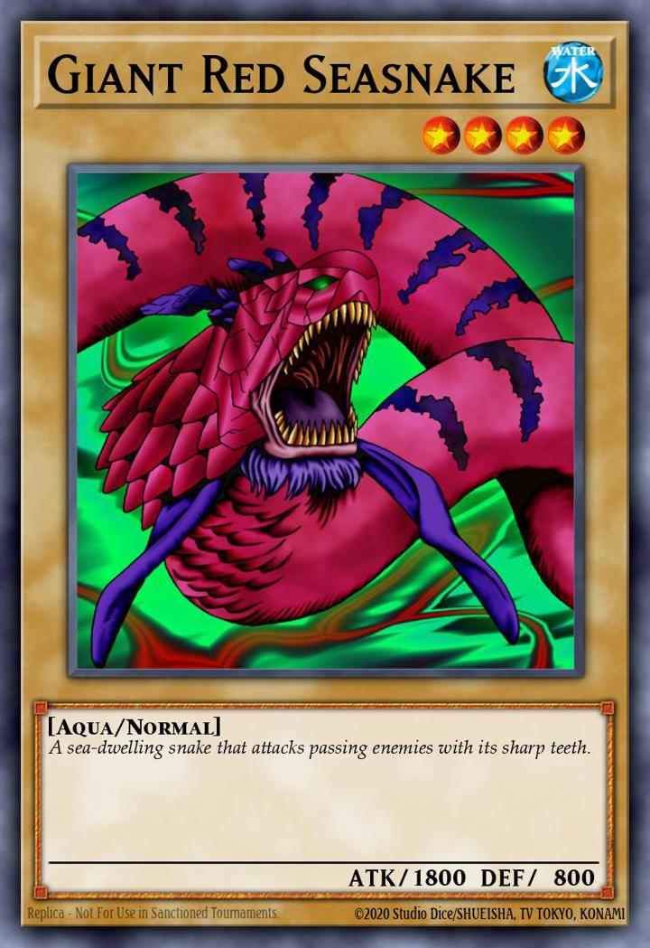 Giant Red Seasnake Single: Yu-Gi-Oh! Legendary Collection Kaiba Mega Pack Einzelkarte