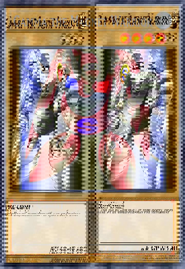 Gamma The Magnet Warrior