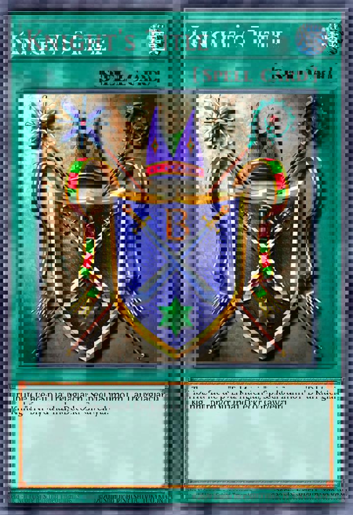 Knight's Title