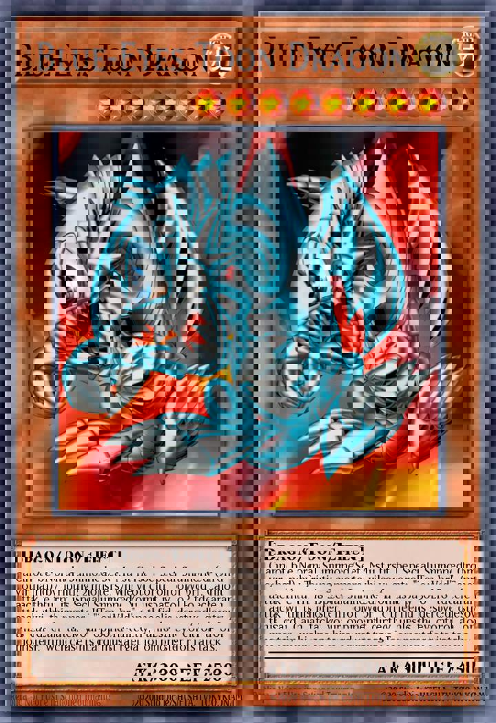 Blue-Eyes Toon Dragon