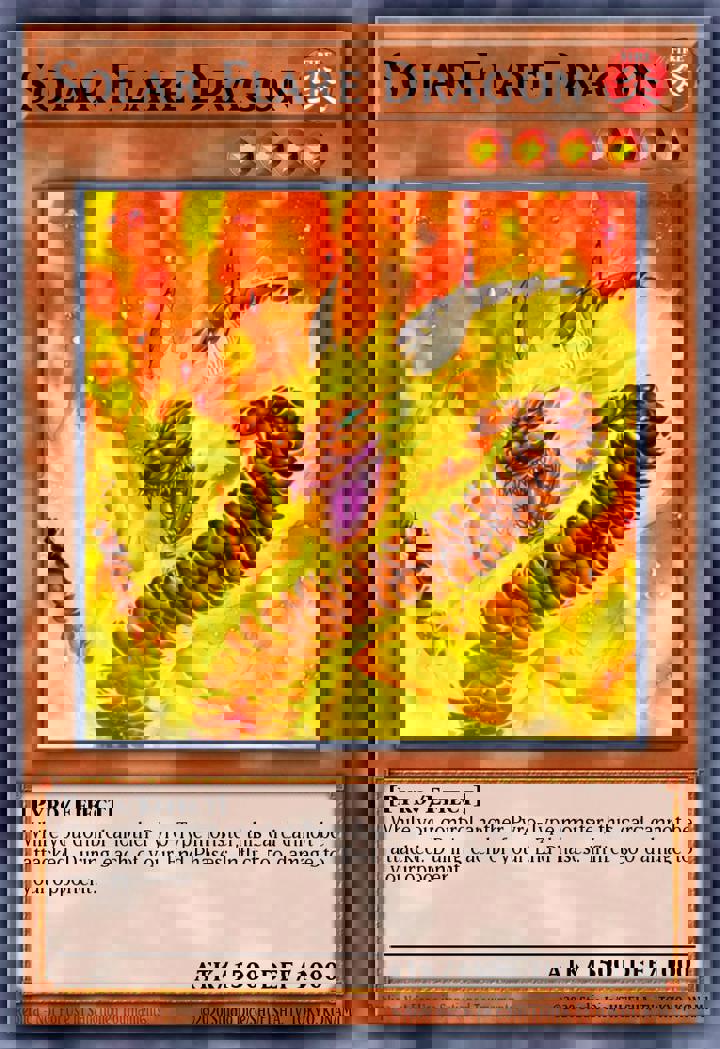 Solar Flare Dragon