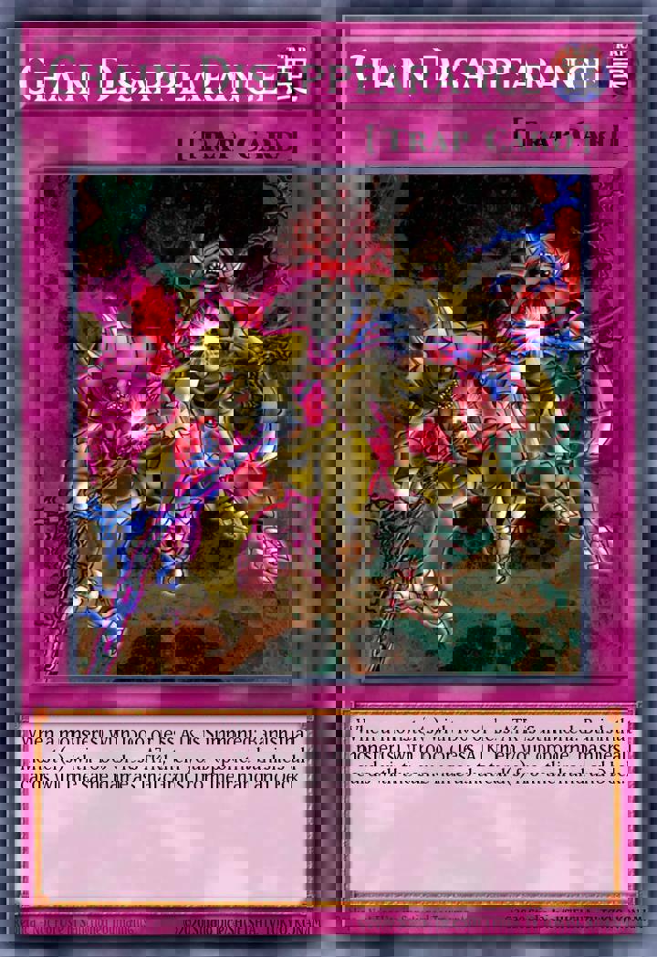 Chain Disappearance