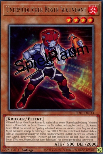 Battlin' Boxer Chief Second