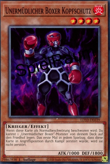 Battlin' Boxer Headgeared