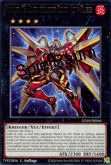 Number 79: Battlin' Boxer Nova Kaiser Single: Yu-Gi-Oh! Legendary Duelists: Soulburning Volcano Einzelkarte