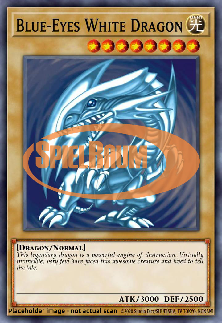 Blue-Eyes White Dragon (V.1 - Common)
