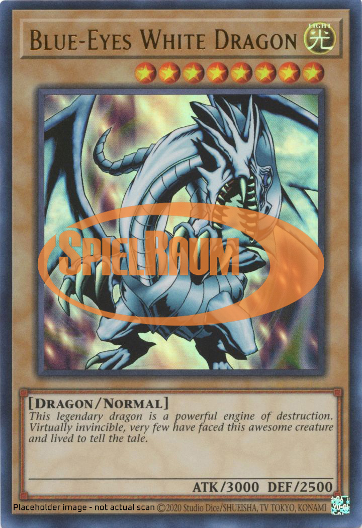 Blue-Eyes White Dragon (V.2 - Common)