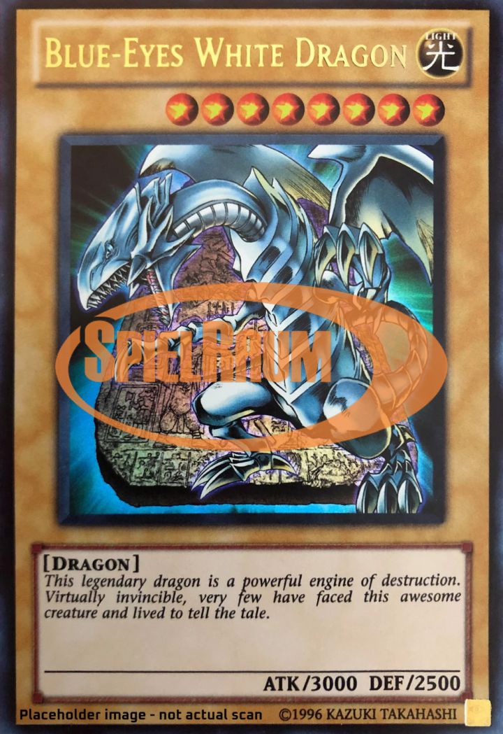 Blue-Eyes White Dragon (V.3 - Common)
