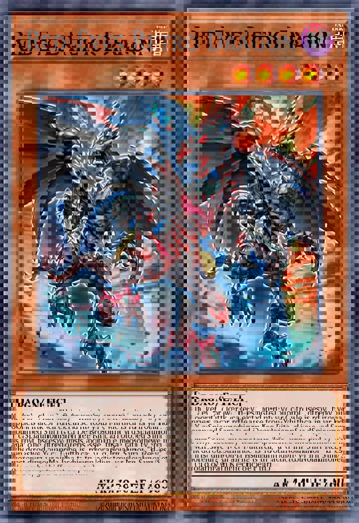 Red-Eyes Retro Dragon