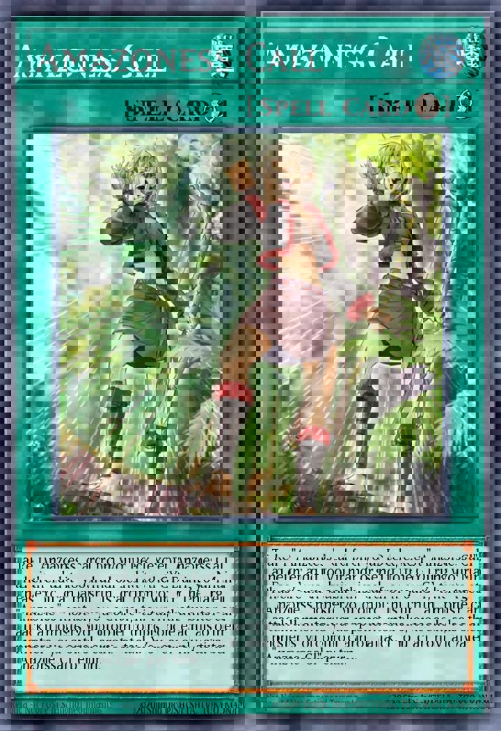 Amazoness Call (V.1 - Ultra Rare)