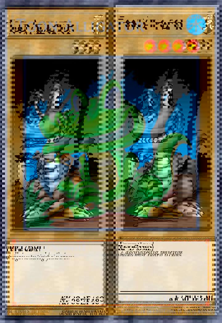 Toon Alligator