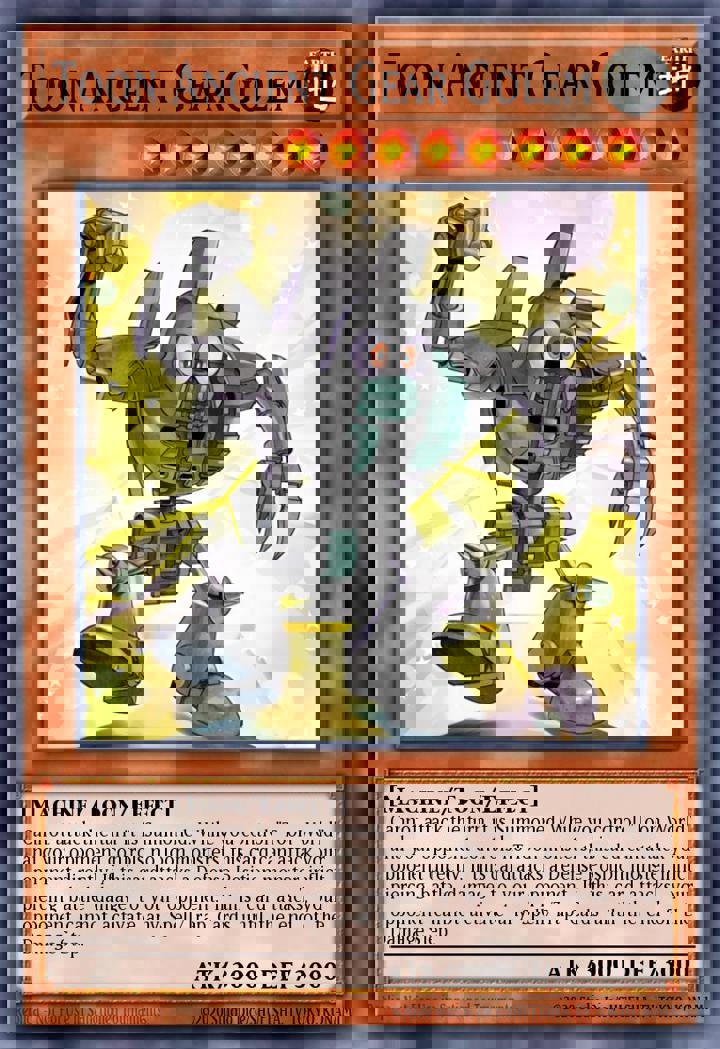 Toon Ancient Gear Golem