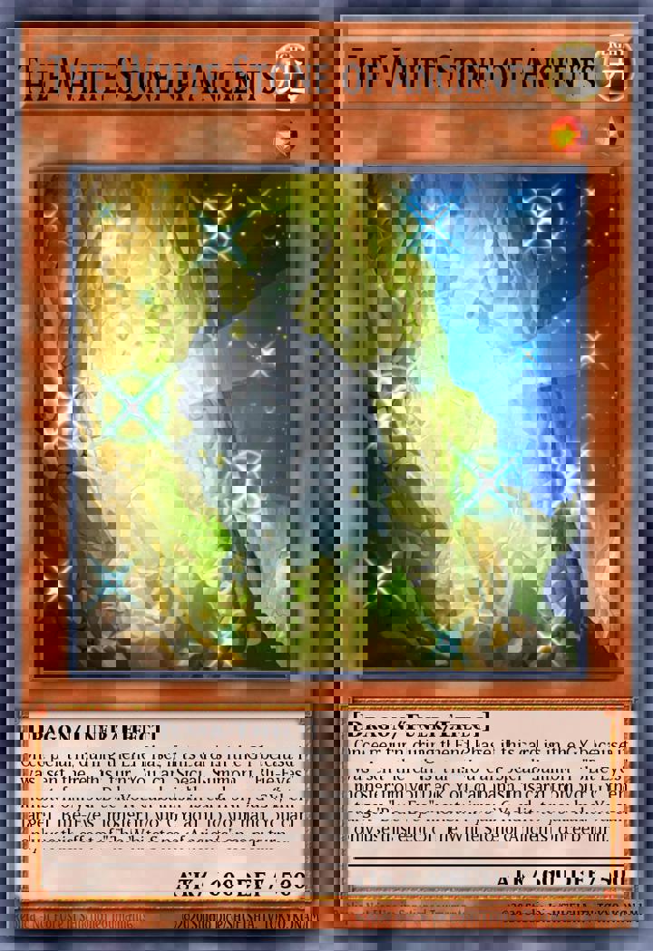 The White Stone of Ancients (V.1 - Ultra Rare)
