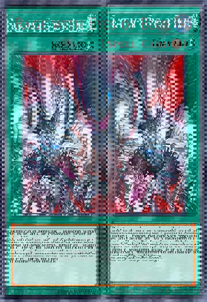 Rage with Eyes of Blue (V.1 - Ultra Rare)