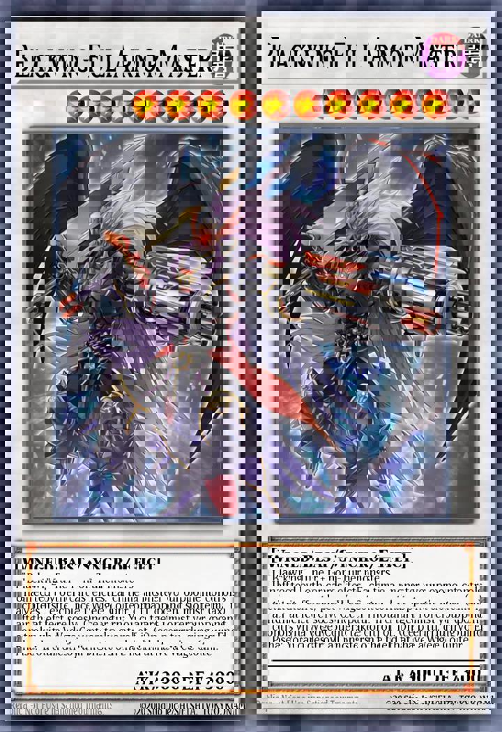 Blackwing Full Armor Master