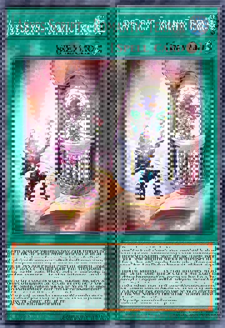 Abyss Script - Romantic Terror
