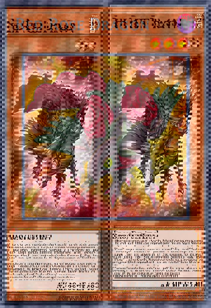 Red Rose Dragon (V.1 - Ultra Rare)