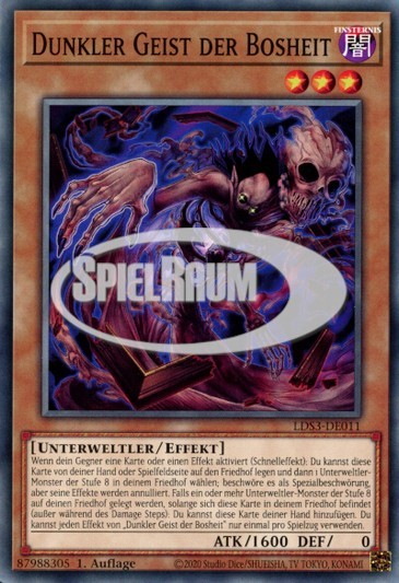 Dark Spirit of Malice