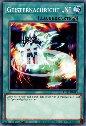 Spirit Message "N"
