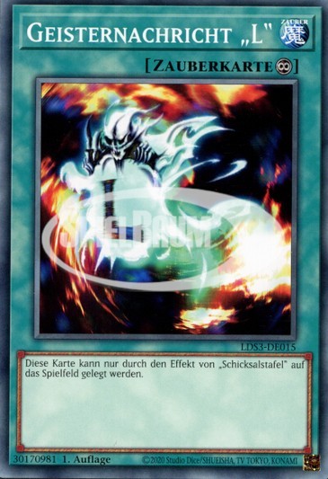 Spirit Message "L"