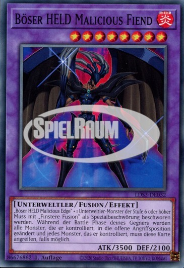 Evil HERO Malicious Fiend
