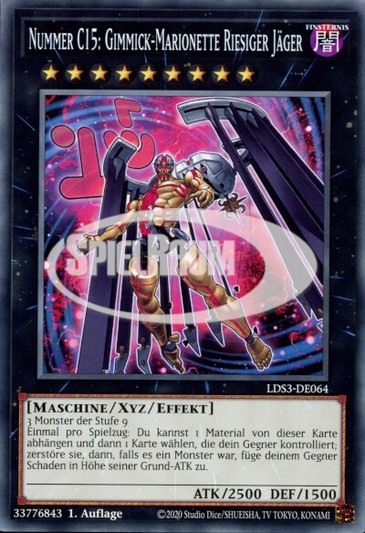 Number C15: Gimmick Puppet Giant Hunter
