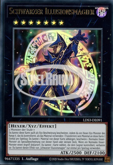 Ebon Illusion Magician (V.1 - Ultra Rare)