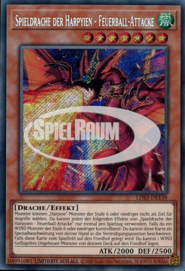 Harpie's Pet Dragon - Fearsome Fire Blast