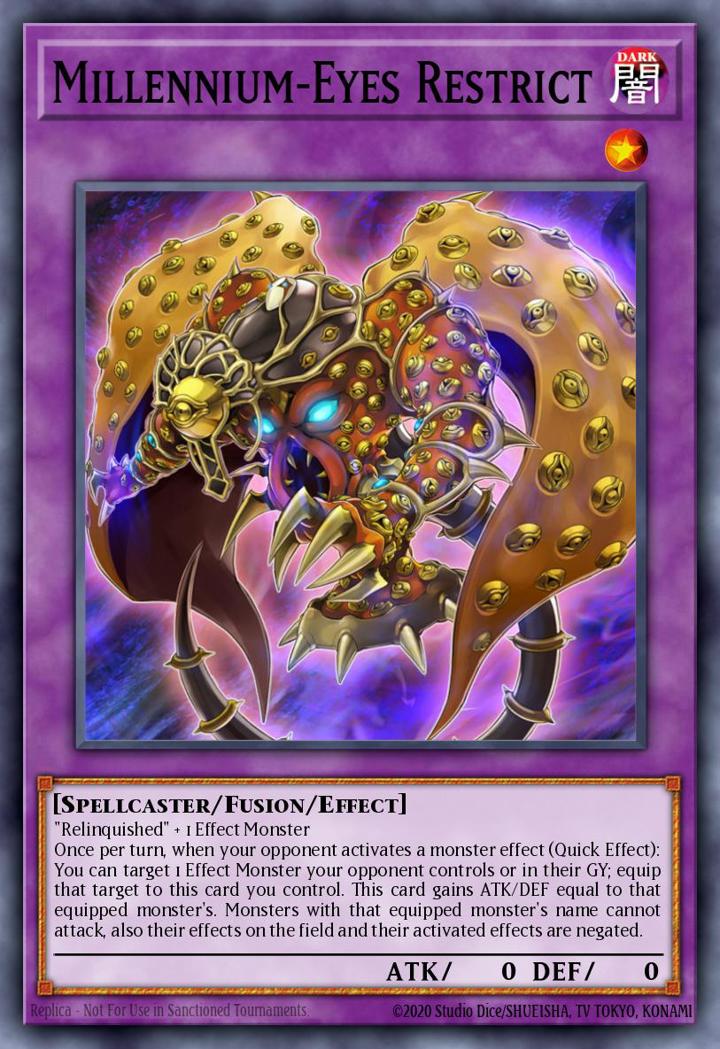 Millennium-Eyes Restrict Single: Yu-Gi-Oh! Legendary Duelists: Ancient Millennium Einzelkarte