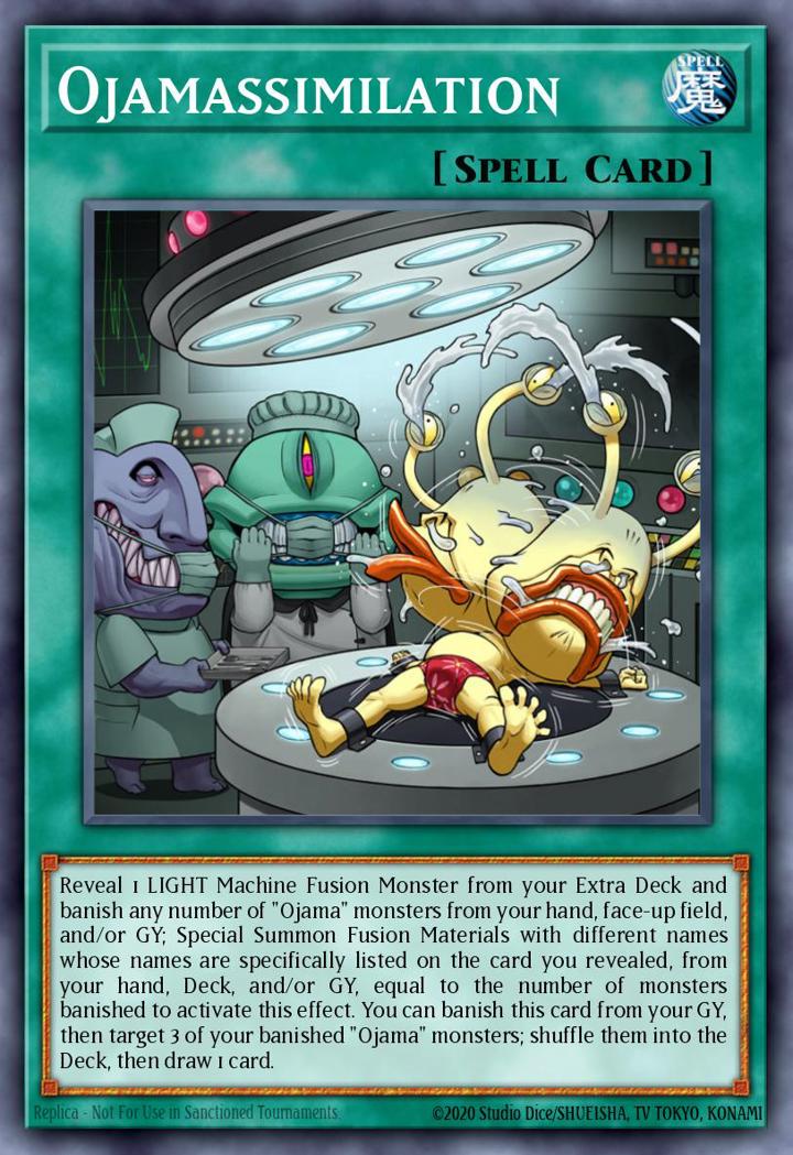 Ojamassimilation Single: Yu-Gi-Oh! Legendary Duelists: Ancient Millennium Einzelkarte