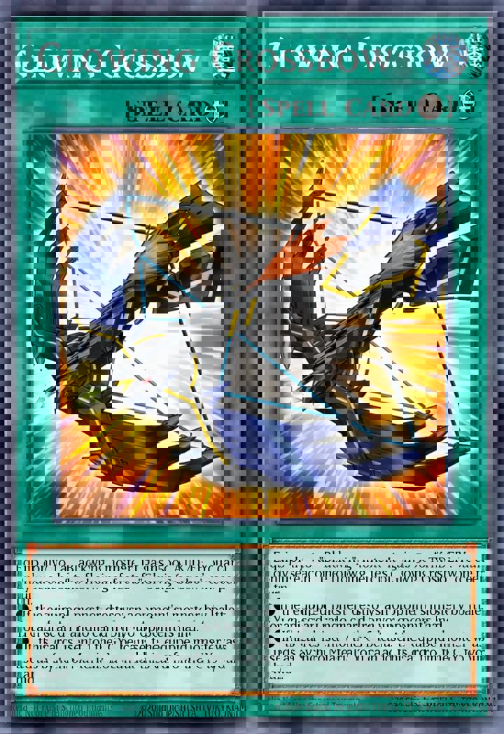 Glowing Crossbow Single: Yu-Gi-Oh! Legendary Duelists: White Dragon Abyss Einzelkarte